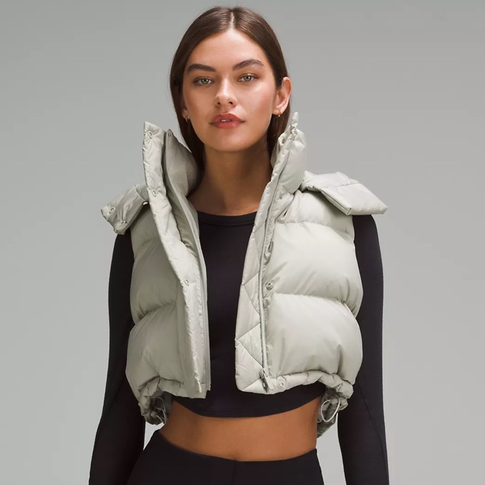 NWT Lululemon Wunder Puff Super-Cropped Vest